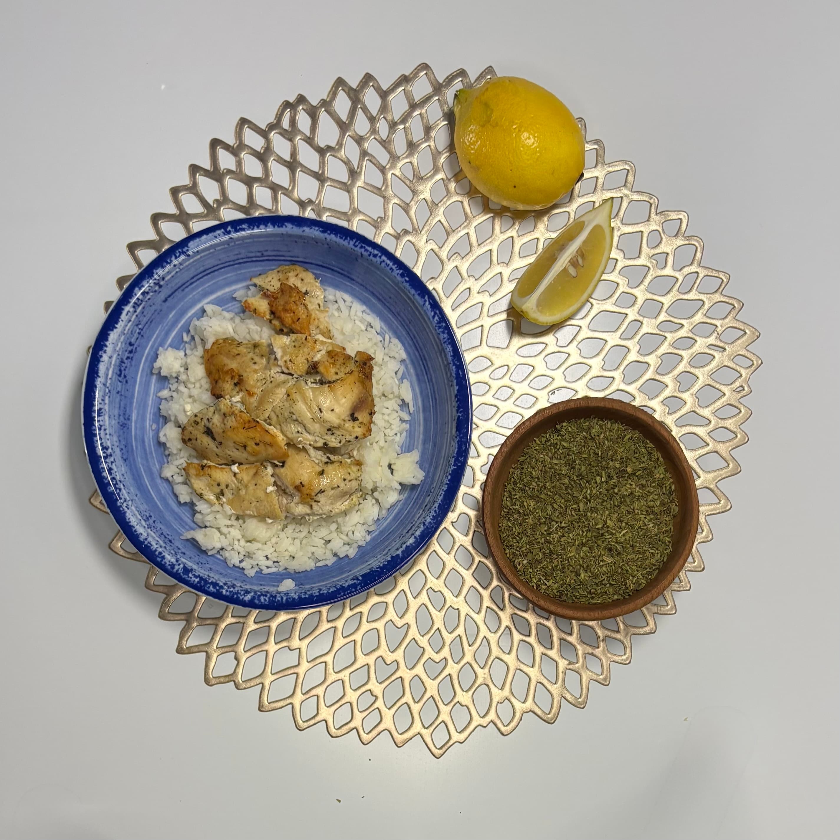 Hierbas y limón